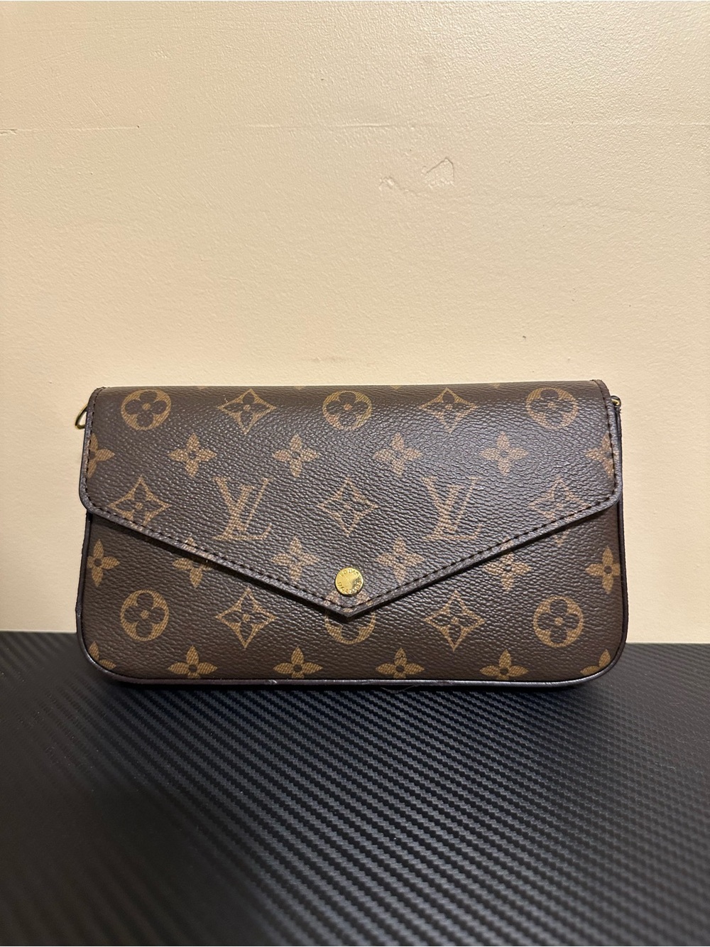 Brown clutch